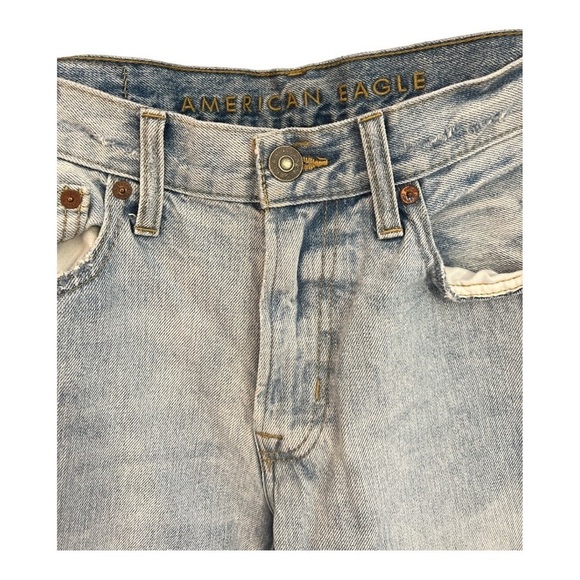 American Eagle Slim Fit Jeans Light Wash Size 31x32 RA1 - Picture 2 of 3